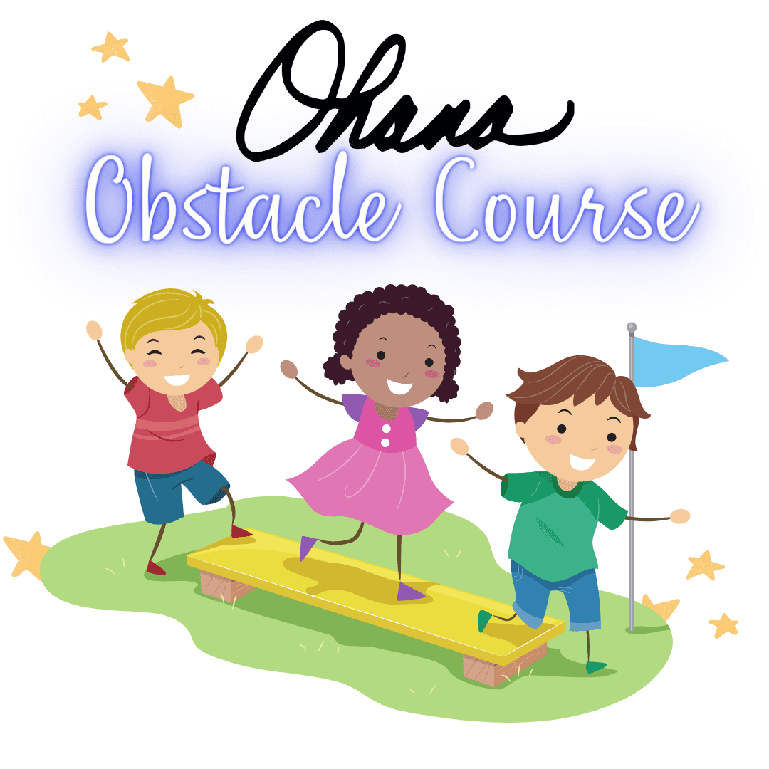 ohana obstacle course birthday party